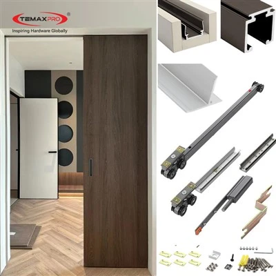 Карманная дверная фурнитура Temax Soft Close M75G для деревянных дверей